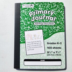Primary Composition Notebook Grades K-2 Primary Journal Grades Writing Drawing J
